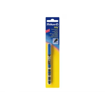 Fountain Pen Pelikan Inky Black Blue 0.5 mm Writing