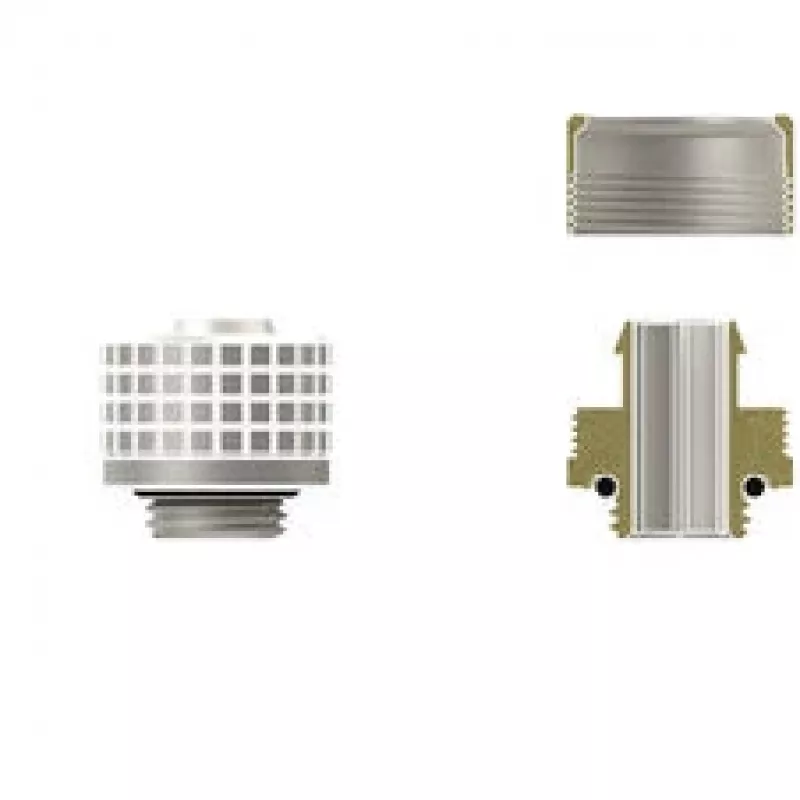 Thermal Grizzly DeltaMate ST16 – water-cooling fitting, Matt Nickel, 1 pcs. (TG-DM-FIT-0201)