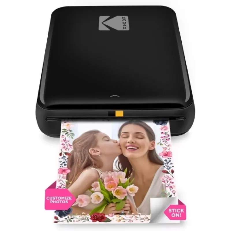 Kodak STEP Instant Mobile Photo printer Colour ZINK 2x3'' 1 ppm, Bluetooth, Black