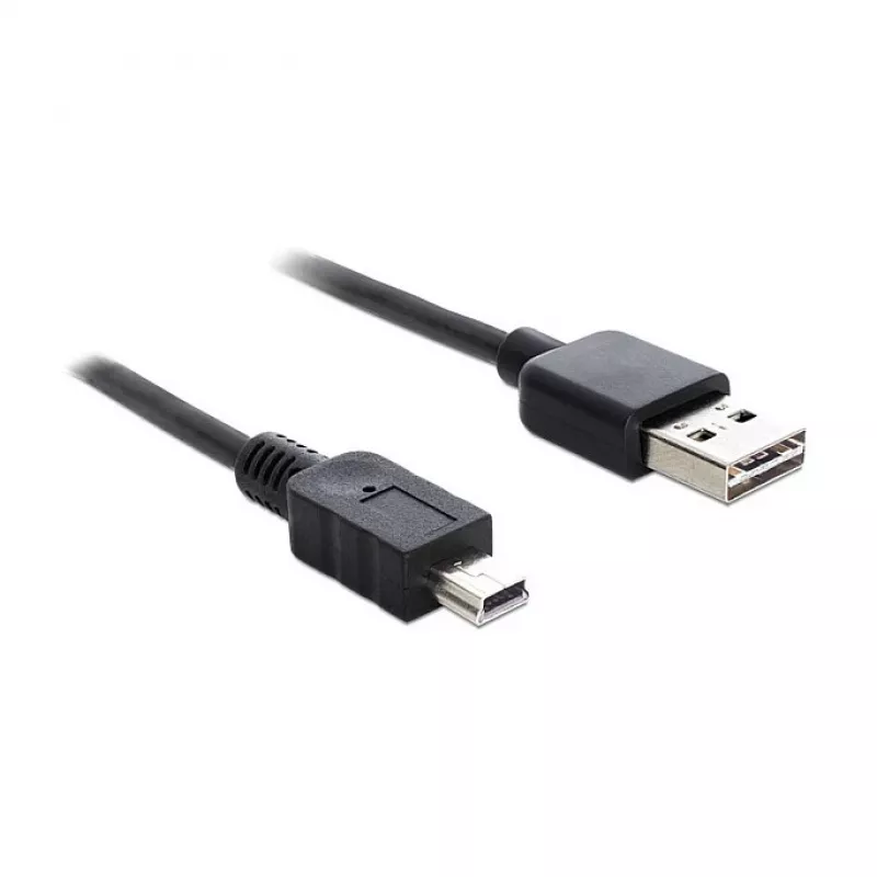 USB Cable DeLOCK 85554 USB 2.0 2m USB A Mini-USB B Black