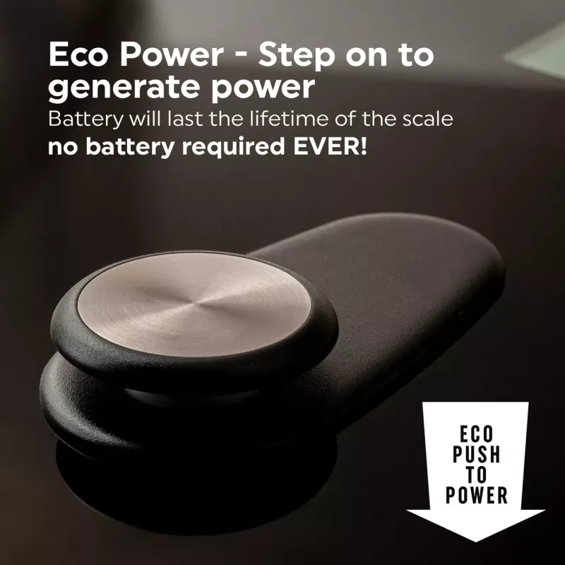 Digital Bathroom Scale Salter 9224 BK3RFEU16 Eco Power Black