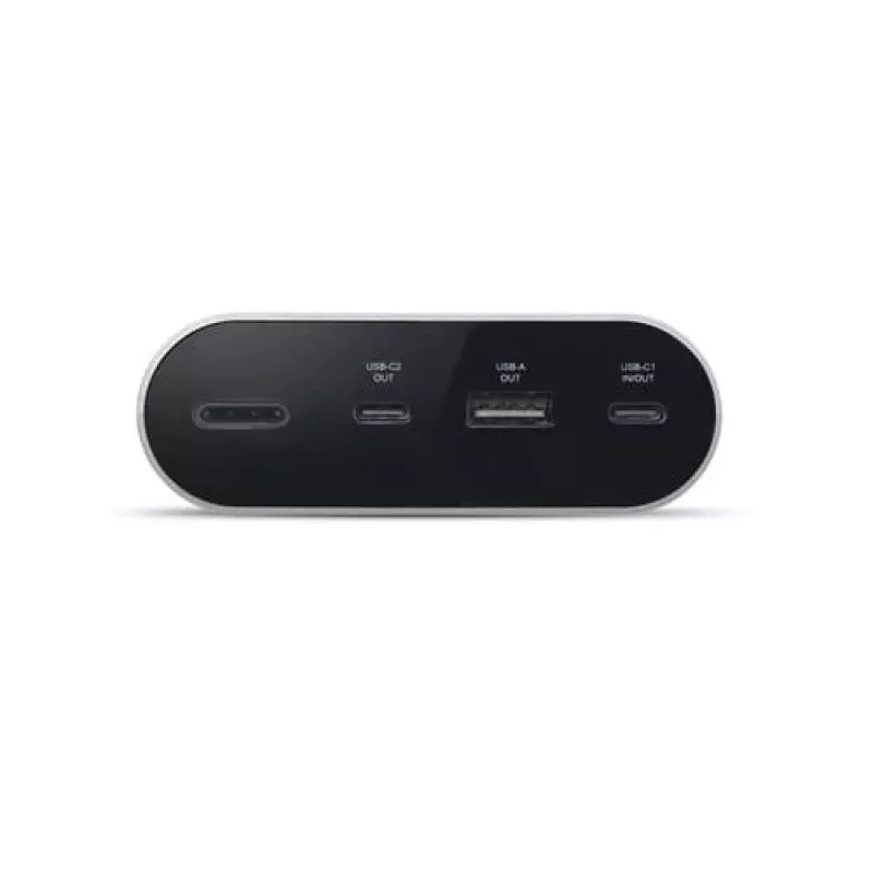 Portable Charger Dell APB081GL 24000 mAh, 1x USB-A + 2x USB-C, 2 A output, grey, 0.69 kg