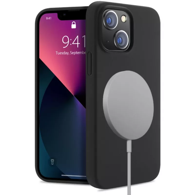 StyleShell Shock, Phone Case Black, iPhone 16 Plus, compatible with MagSafe