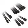 Cable extension kit Kolink Core Adept — braided PET jacket, copper conductors, 0.30–0.35 m, 6‑piece set