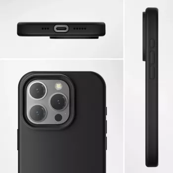 Cover 4smarts 540582 Mobile Phone Case for iPhone 15 Plus 6.7 inch Black