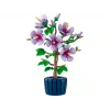 LEGO botanical build set Hibiscus Flower 10372 – 660 pieces, display model, 250×360×130 mm