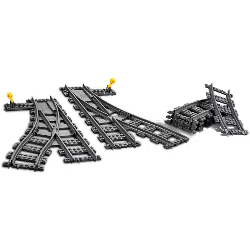 Construction toy set LEGO City 60238 – railway switch and accessories for playsets