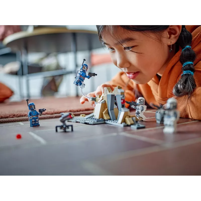 Construction toy LEGO Star Wars Ambush on Mandalore Battle Pack 75373 — 4 minifigures, 109 pieces, age 6+