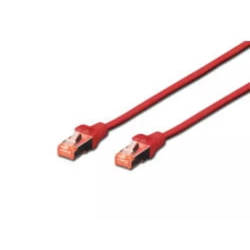 Patch Cord Digitus CAT 6 S/FTP DK-1644-005/R 0.5m Red