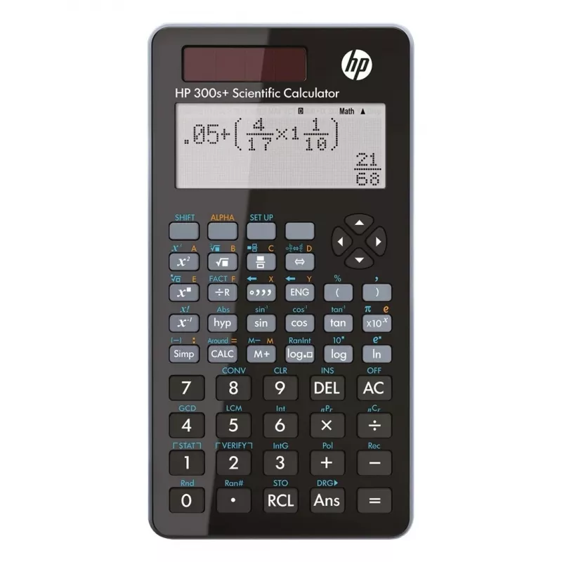 HP Calculator scientific office HP 300SPLUS/INT BX, 315 functions, 155x84x20mm, black