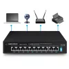 Esperanza ENS106 10-port PoE Switch 10/100 96W