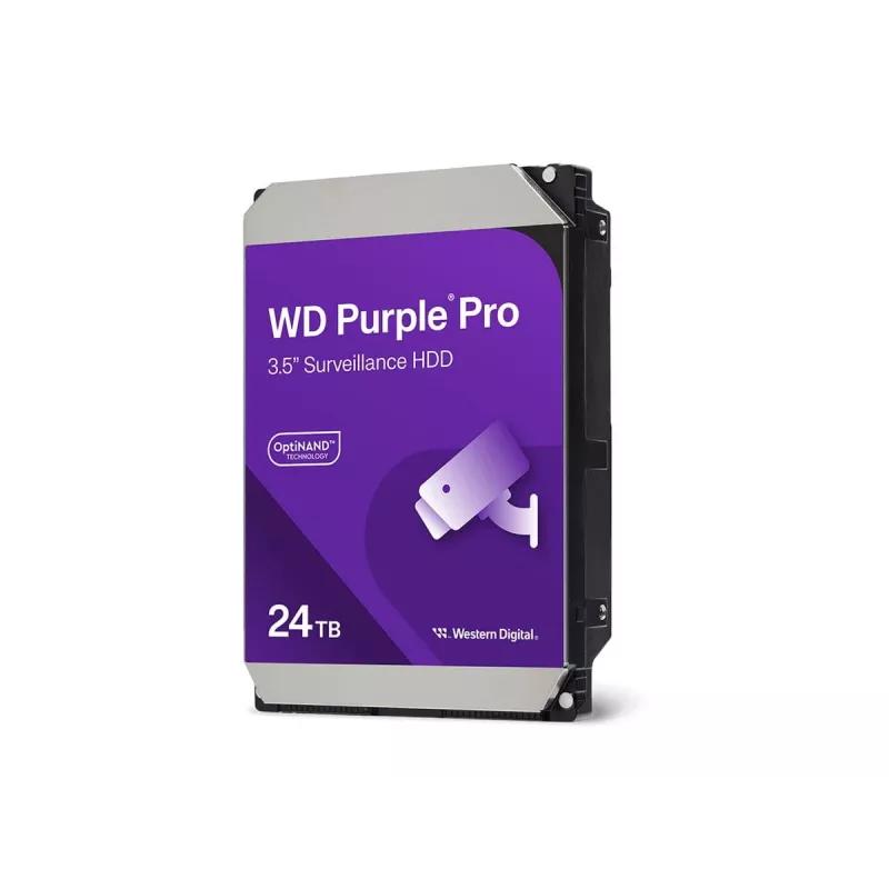 Internal HDD Western Digital Purple Pro WD241PURP 24 TB 7200 RPM 3.5 inch SATA 512 MB cache