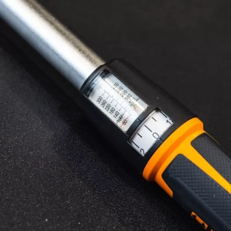 Torque wrench Beta BE666/20 1/2 inch drive 40–200 Nm, length 47 cm