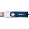 USB flash drive PATRIOT Xporter X550 128GB, dual-interface USB-A and USB-C 3.2 Gen 1, blue/white