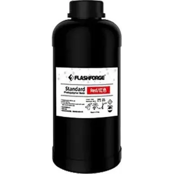 3D printing UV/LCD standard red resin 1 L Flashforge 405 nm