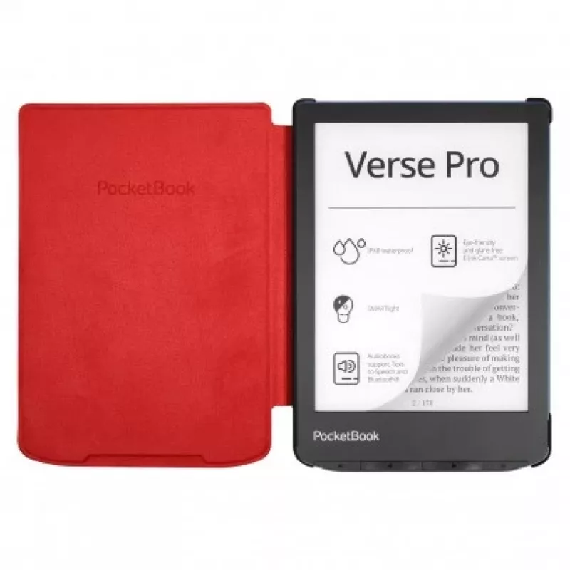 PocketBook H-S-634-R-WW e-book reader case Cover Red 15.2 cm 6 inch