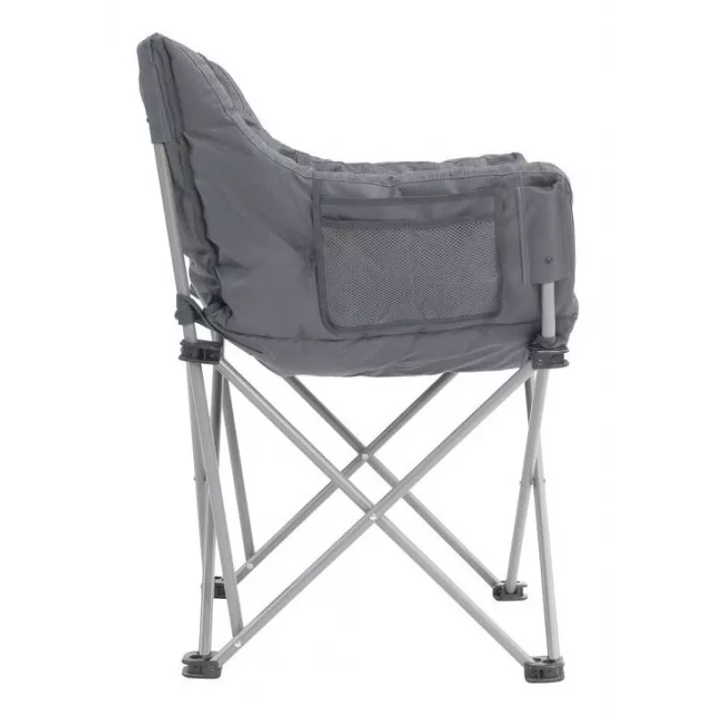 Camping chair Outwell 470474 — 4-leg folding chair, maximum load 150 kg, Black/Grey