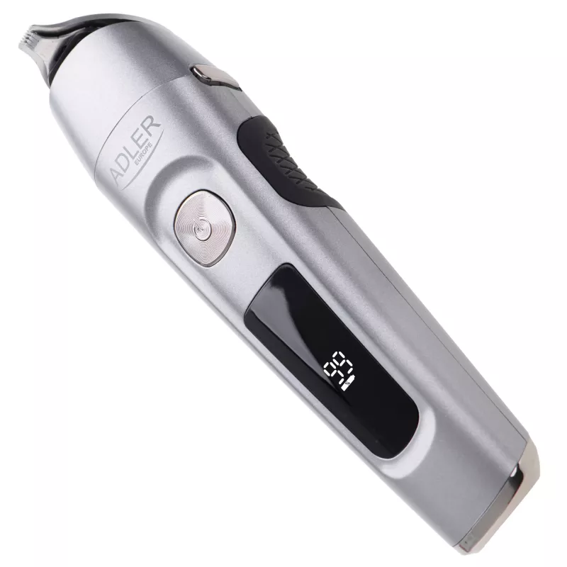 Hair and Beard Trimmer Adler AD 2944 Cordless Stainless Steel with 6 Length Steps