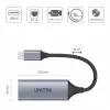 Network Interface Card Unitek U1312A, IEEE 802.3, Grey, 0.5 m cable
