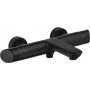 Wall-mounted bathtub mixer