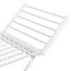 Foldable electric clothes drying rack Adler AD 7821 — Silver White, IP22 protection