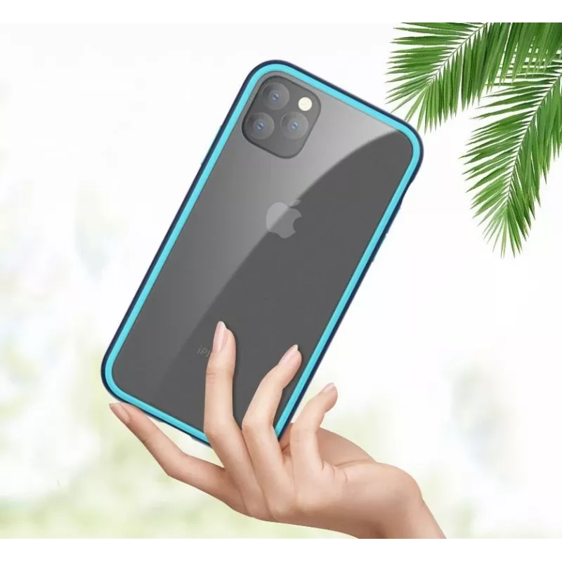 Phone case COMMA Joy for iPhone 11 Pro — anti-shock, blue