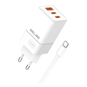 Charger Beline BELI02751 65W 2×USB-C + USB-A