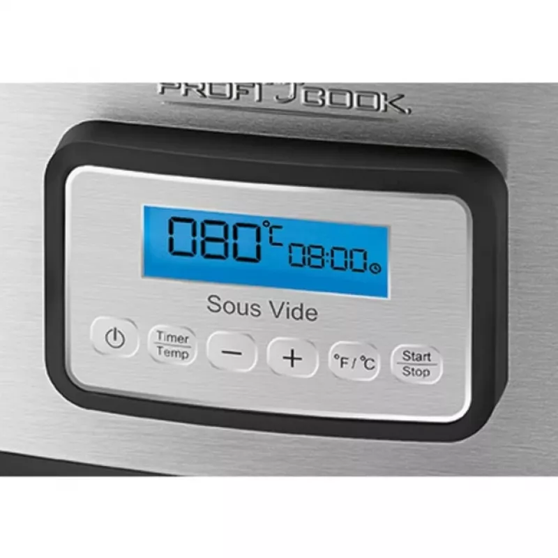 ProfiCook PC-SV 1112 8 L 520 W Black, Stainless steel