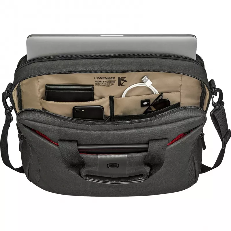 Briefcase Wenger SwissGear MX Eco Brief 40.6 cm 16 inches Grey