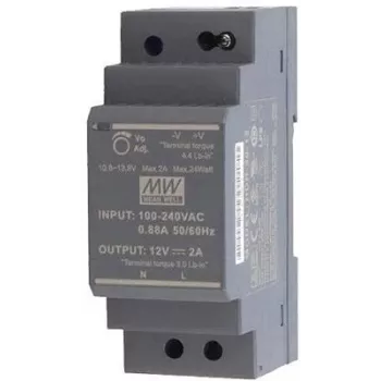 Voltage Transformer MEAN WELL HDR-30-12 12V 30W
