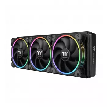 120mm THERMALTAKE TS120 EX RGB case fan, 3-pack, black