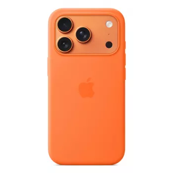 Silicone Case Apple iPhone 17 Pro MagSafe Orange Cover
