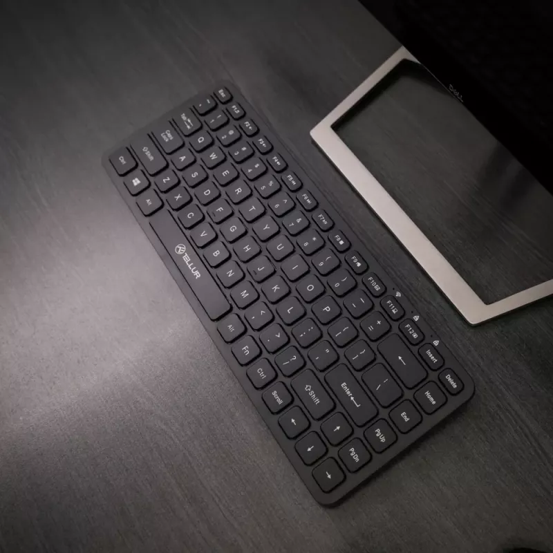 Mini wireless keyboard Tellur TLL491251 Black compact design, portable layout