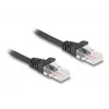 Network Cable DeLOCK RJ45 Coiled Cable male to male Cat.5e 1m black