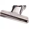 MAUL Letter Clip made from metal, Colour: nickel, Width: 50 mm Clamping Width: 20 mm, self-service packaging (21750-96)