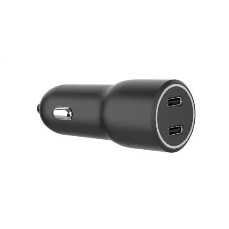 Gembird TA-UC-C2PD40-CAR-01 Power Adapter Black