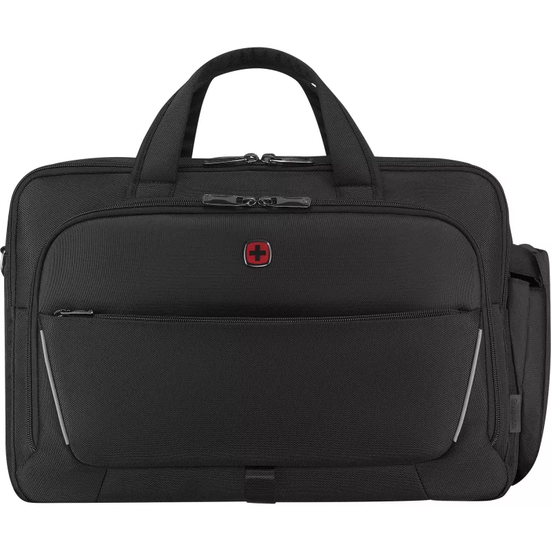 Wenger briefcase Meteor for 16 inch–17 inch laptops (fits up to 43.2 cm) black