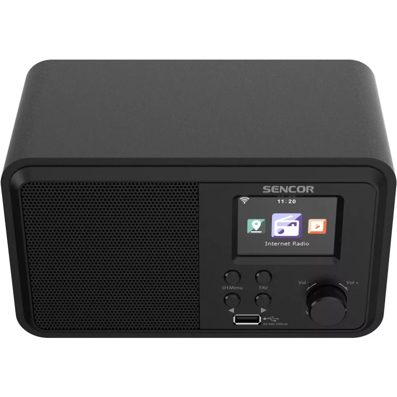 Tabletop radio SENCOR SIR 5100WDB — 4 W, Wi‑Fi, FM