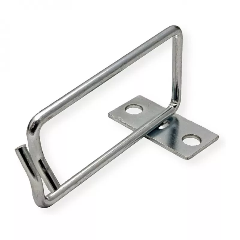 ROLINE cable grommet, 40x80 mm, Metal, side cable entry