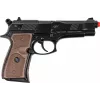 Toy metal police pistol Pulio model 15539/6 — metal construction, toy accessory