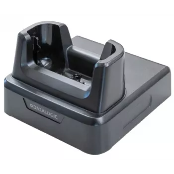 Datalogic Single Slot Charging Dock , for charging only, requires: USB-C Cable/94ACC0327 & Power Wall Adapter/94ACC0383, charging without the rubber sleeve requires an adapter for