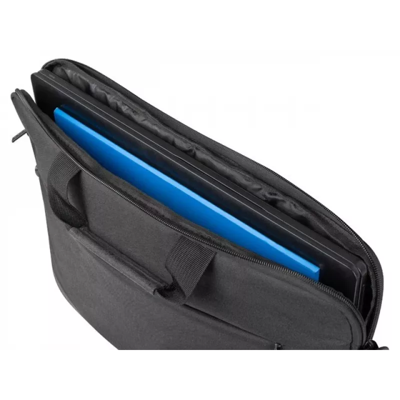 Briefcase NATEC Goa for 39.6 cm (15.6 inch) laptops, polyester, 1 chamber, shoulder strap, black