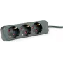 Power Extension ROLINE 19.07.1067 3m 3 AC Outlets Indoor Black