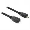 USB Cable Micro-USB B DeLOCK 83567 0.5m