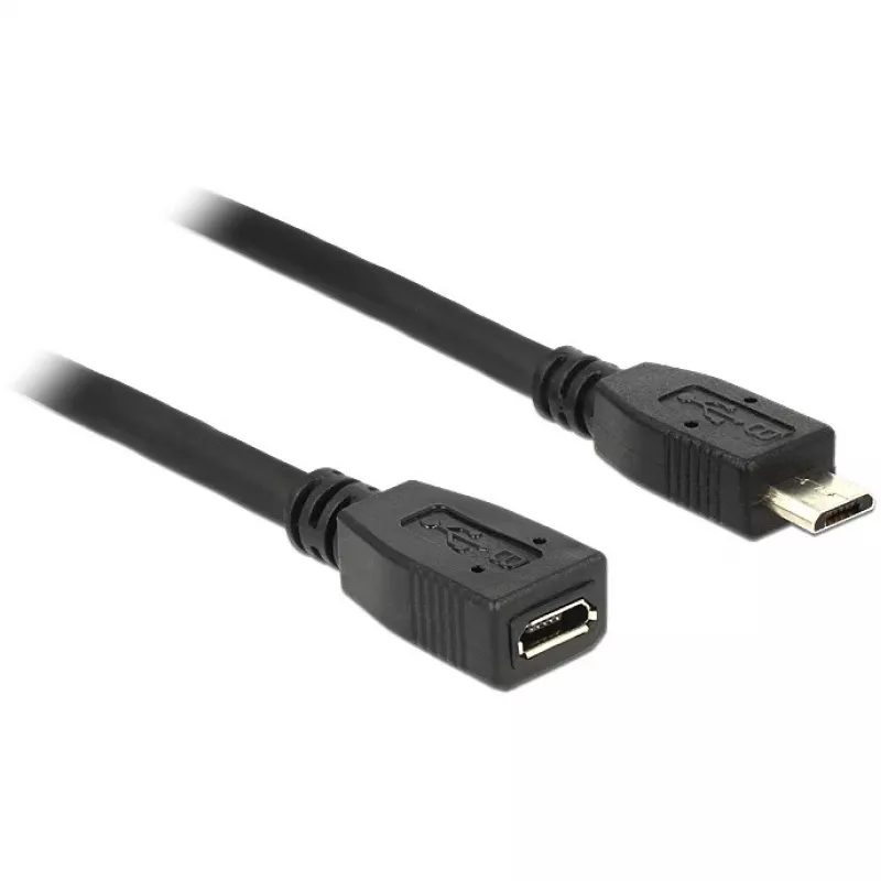 USB Cable Micro-USB B DeLOCK 83567 0.5m