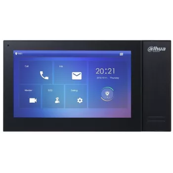 Video intercom DAHUA VTH2421FB — 7 inch 1024×600 LCD, 1.5W speaker, Fast Ethernet, G.711, TCP/IP, Linux