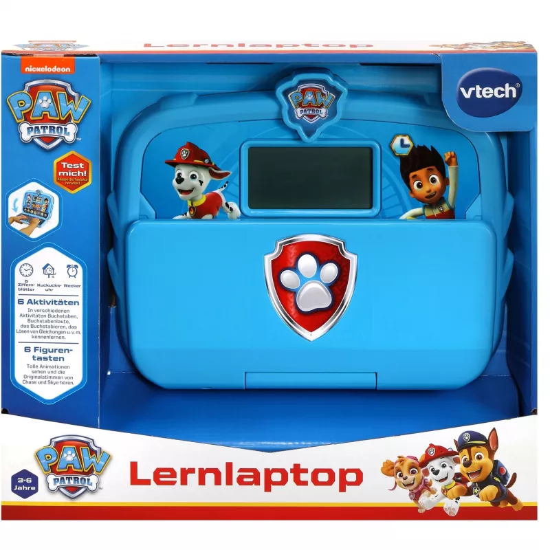 PAW Patrol Lernlaptop, Lerncomputer Blue