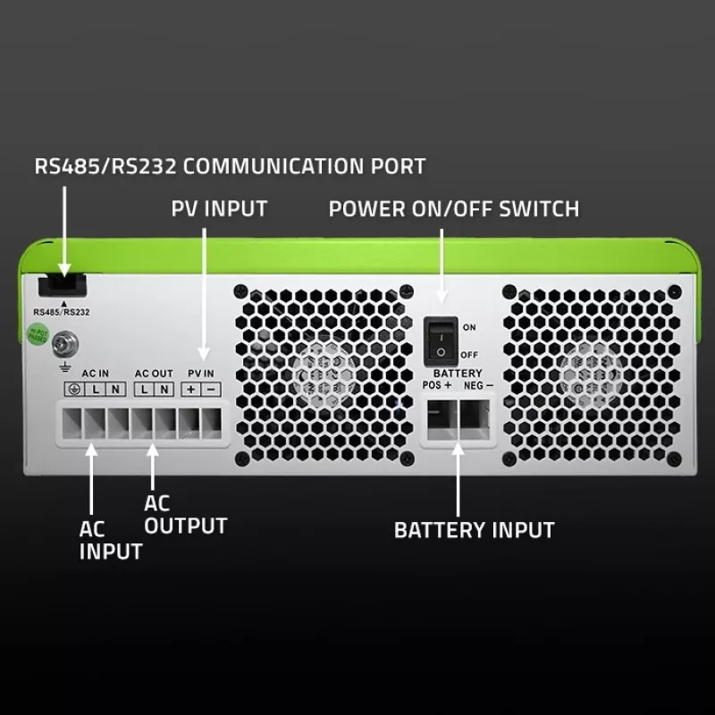 Hybrid solar inverter Off-Grid 6200W | 120A
