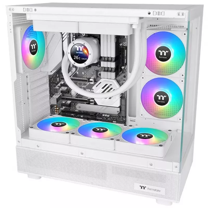 Fan Thermaltake CT140 EX Reverse ARGB Sync PC Cooling Fan White (3-Fan Pack)