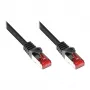 Networking Cable Alcasa 15m RJ-45 Cat6 Black S/FTP